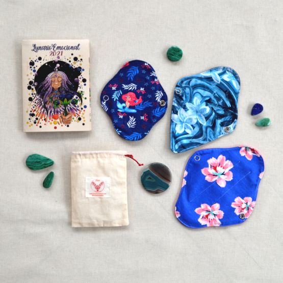 Kit Protectores: Mini + Tanga + Toalla pequeña (Protector regular)